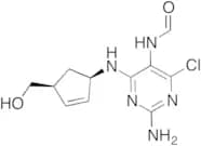 (1R-cis)-N-[2-amino-4-chloro-6-[[4-(hydroxymethyl)-2-cyclopenten-1-yl]amino]-5-pyrimidinyl]-formam…