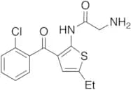 2-Amino-N-[3-(2-chlorobenzoyl)-5-ethyl-2-thienyl]-acetamide