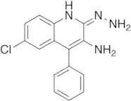3-Amino-6-chloro-4-(4-pyridinyl)-2-quinolinone Hydrazone