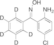 2-Amino-5-chlorobenzophenone Oxime-d5