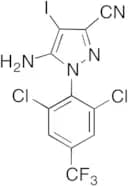 5-Amino-3-cyano-4-iodo-1-[2,6-dichloro-4-(trifluoromethyl)phenyl]pyrazole