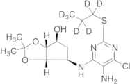 (3aR,4S,6R,6aS)-6-[[5-Amino-6-chloro-2-(propylthio)-4-pyrimidinyl]amino]tetrahydro-2,2-dimethyl-4H…