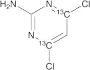 2-Amino-4,6-dichloropyrimidine-13C2