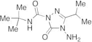 4-Amino-N-(1,1-dimethylethyl)-4,5-dihydro-3-(1-methylethyl)-5-oxo-1H-1,2,4-triazole-1-carboxamide