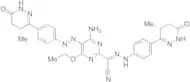 4-Amino-6-ethoxy-5-[[4-[(4R)-1,4,5,6-tetrahydro-4-methyl-6-oxo-3-pyridazinyl]phenyl]azo]-α-[[4-[(4…