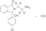 2-(2-Aminoethyl)-3-(4-chlorophenyl)-3-hydroxyphthalimidine-d4 Hydrochloride (Mazindol Metabolite)