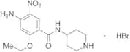 4-Amino-2-ethoxy-5-nitro-N-4-piperidinyl-benzamide Hydrobromide