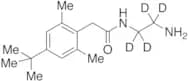 N-(2-Aminoethyl)-4-(1,1-dimethylethyl)-2,6-dimethylbenzeneacetamide-d4