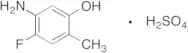 5-Amino-4-fluoro-2-methylphenol Sulfate