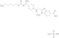 2-[[[4-[(Z)-Amino[[(hexyloxy)carbonyl]imino]methyl]phenyl]amino]methyl]-1-methyl-1H-benzimidazole-…