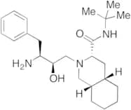 (3S,4aS,8aS)-2-[(2R,3S)-3-Amino-2-hydroxy-4-phenylbutyl]-N-(1,1-dimethylethyl)decahydro-3-isoquino…