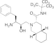 (3S,4aS,8aS)-2-[(2R,3S)-3-Amino-2-hydroxy-4-phenylbutyl]-N-(1,1-dimethylethyl)decahydro-3-isoquino…