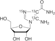 5-Aminoimidazole-4-carboxamide-1-β-D-ribofuranoside-13C2,15N