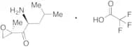 (2S)-2-Amino-4-methyl-1-[(2R)-2-methyloxiranyl]-1-pentanone Trifluoroacetate