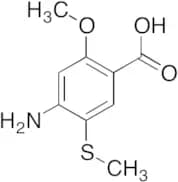 4-Amino-​2-​methoxy-​5-​(methylthio)​benzoic Acid