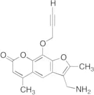 3-(Aminomethyl)-2,5-dimethyl-9-(prop-2-yn-1-yloxy)-7H-furo[3,2-g][1]benzopyran-7-one