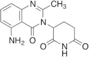 3-(5-Amino-2-methyl-4-oxoquinazolin-3(4H)-yl)piperidine-2,6-dione