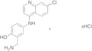 2-(Aminomethyl)-4-((7-chloroquinolin-4-yl)amino)phenol Hydrochloride Salt