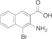 3-Amino-4-bromonaphthalene-2-carboxylic Acid