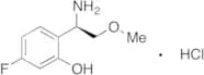 2-[(1R)-1-Amino-2-methoxyethyl]-5-fluorophenol Hydrochloride