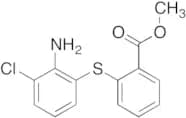 2-[(2-Amino-3-chlorophenyl)thio]-benzoic Acid Methyl Ester