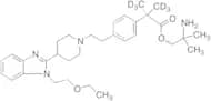 O-2-Amino-2-methylpropyl Bilastine-d6