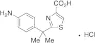 2-[(4-Aminophenyl)propan-2-yl]-4-thiazolecarboxylic Acid Hydrochloride