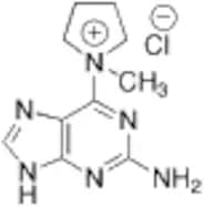 1-(2-Amino-7H-purin-6-yl)-1-methylpyrrolidinium Chloride