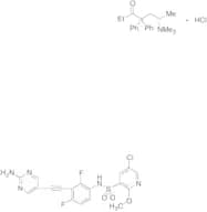 N-[3-[2-(2-Amino-5-pyrimidinyl)ethynyl]-2,4-difluorophenyl]-5-chloro-2-methoxy-3-pyridinesulfonami…
