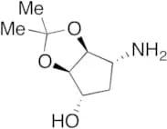 (3aR,4S,6R,6aS)-6-Aminotetrahydro-2,2-dimethyl-4H-cyclopenta-1,3-dioxol-4-ol