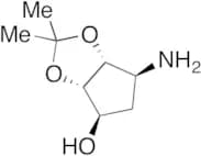 (3aS,4R,6S,6aR)-6-Aminotetrahydro-2,2-dimethyl-4H-cyclopenta-1,3-dioxol-4-ol