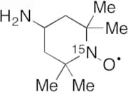4-Amino-​2,​2,​6,​6-​tetramethyl-1-piperidinyl-​1-​15N-​oxy