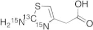 2-Amino-4-thiazoleacetic Acid-13C,15N2