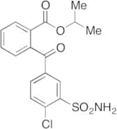 2-[3-(Aminosulfonyl)-4-chlorobenzoyl]-benzoic Acid Isopropyl Ester
