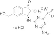 2,3-trans-3-((4-Amino-6-(1-fluoroethyl-D4)-1,3,5-triazin-2-yl)amino)-5-(hydroxymethyl)-2-methyl-2,…