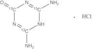 Ammeline-13C3 Hydrochloride