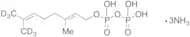 Ammonium Geranyl Pyrophosphate-D6 Triammonium Salt