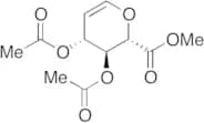 2,6-Anhydro-5-deoxy-D-lyxo-hex-5-enonic Acid Methyl Ester 3,4-Diacetate