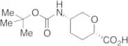 2,6-Anhydro-3,4,5-trideoxy-5-[[(1,1-dimethylethoxy)carbonyl]amino]-D-threo-hexonic Acid