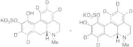 Mixture of (R)-Apomorphine-11-sulfate Potassium Salt-d5 + (R)-Apomorphine-10-sulfate (d4-Major) (9…