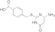 4-[[(4-Amino-1,6-dihydro-6-oxo-2-pyrimidinyl)thio]methyl]benzoic Acid