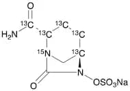 Avibactam-13C5,15N Sodium Salt