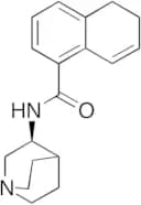 N-(3S)-1-Azabicyclo[2.2.2]oct-3-yl-5,6-dihydro-1-Naphthalenecarboxamide