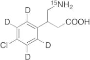 Baclofen-d4,15N
