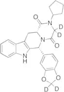 N-Desmethyl-N-cyclopentyl Tadalafil-D4
