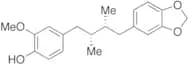 rel-4-[(2R,3R)-4-(1,3-Benzodioxol-5-yl)-2,3-dimethylbutyl]-2-methoxyphenol
