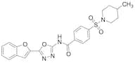 N-[5-(2-Benzofuranyl)-1,3,4-oxadiazol-2-yl]-4-[(4-methyl-1-piperidinyl)sulfonyl]benzamide