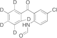 N-(2-Benzoyl-4-chlorophenyl)formamide-d5