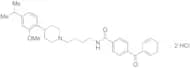 4-Benzoyl-N-(4-(4-(4-isopropyl-2-methoxyphenyl)piperidin-1-yl)butyl)benzamide Dihydrochloride
