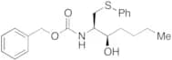 Benzyl ((2R,3R)-3-Hydroxy-1-(phenylthio)heptan-2-yl)carbamate